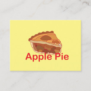 Carte De Visite Chef pâtisserie Apple