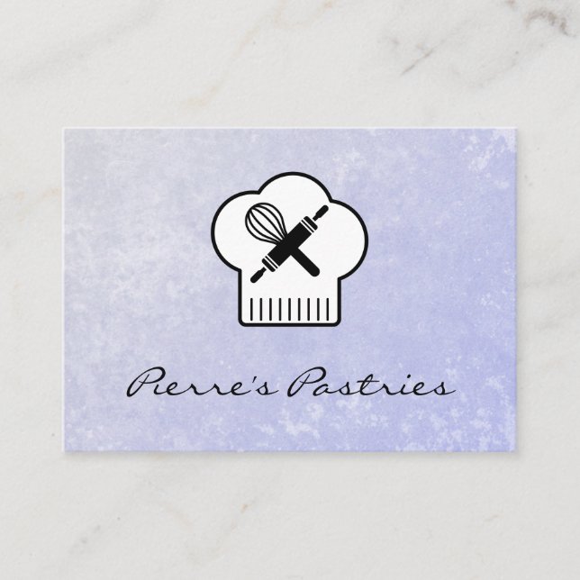 Carte De Visite Chef pâtissier (Devant)