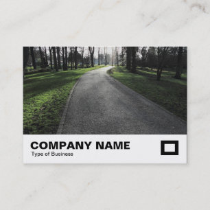 Carte De Visite Chemin dans un parc