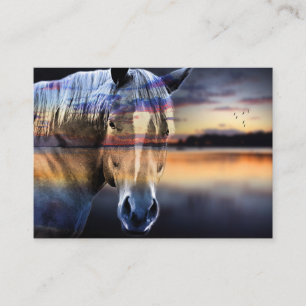 Carte De Visite Cheval Lover Misticall Horse