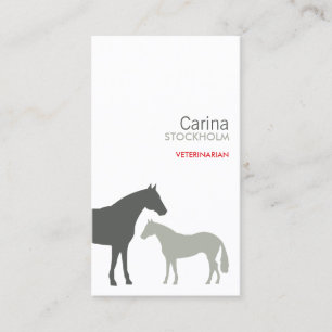 CARTE DE VISITE CHEVAUX GRAS