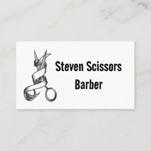 Carte De Visite Cheveux Barber