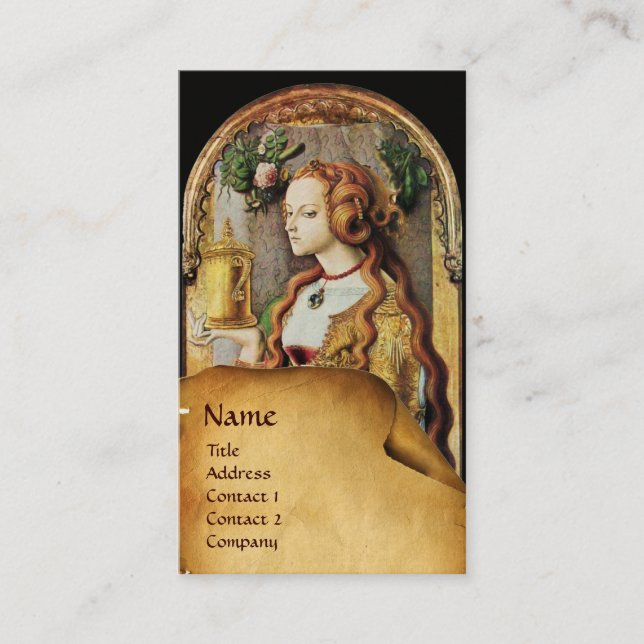 CARTE DE VISITE CHEVEUX NATUREL BEAUTÉ & COSMÉTIQUES MONOGRAMME, P (Devant)