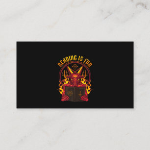Carte De Visite Chèvre Satanic Pagan Premium