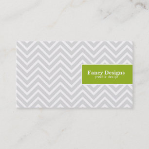 Carte De Visite Chevron chic