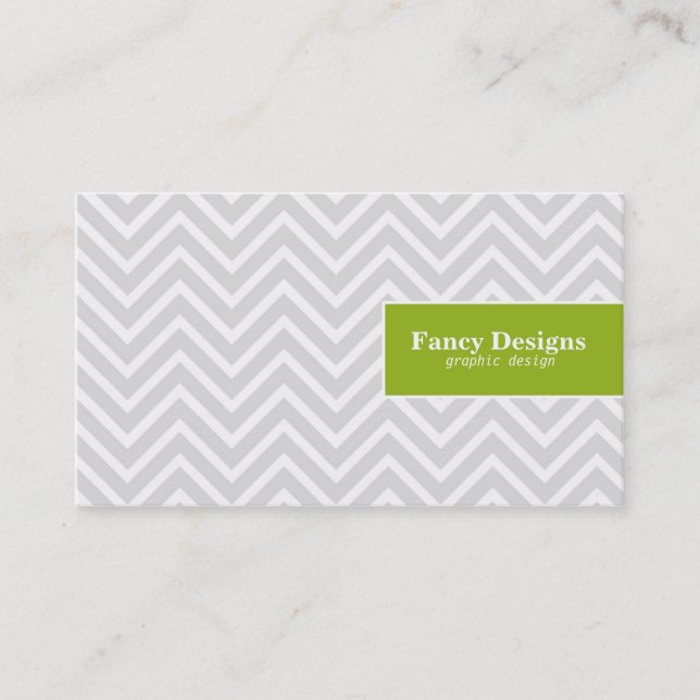 Carte De Visite Chevron chic (Devant)