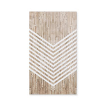Chevron minimaliste en bois
