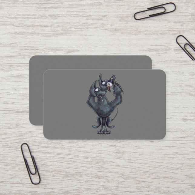 Carte De Visite Chew Toy (Devant/Arrière en situation)