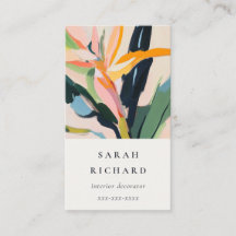 Chic Boho Colorful Bird of Paradise Painted Floral