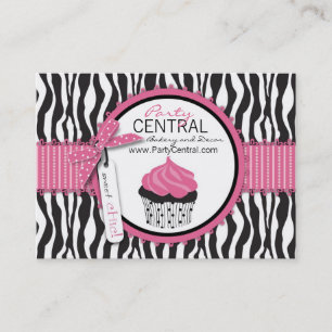 Carte de visite chic de boutique