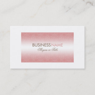 Carte de visite chic de damassé rose chic moderne