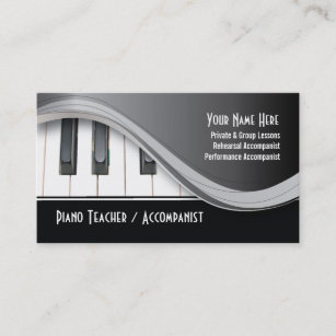 Cartes De Visite Groupe Musique Zazzle Ca