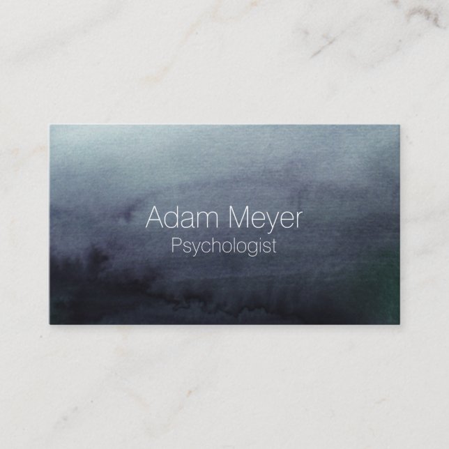 Carte de visite chic de texture abstraite (Devant)