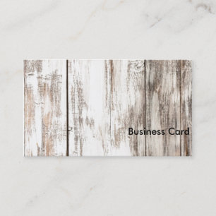 Carte De Visite Chic minable - blanc