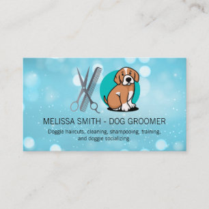 Carte De Visite Chien assis   Outils de mise en forme