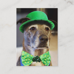 Carte De Visite Chien chanceux