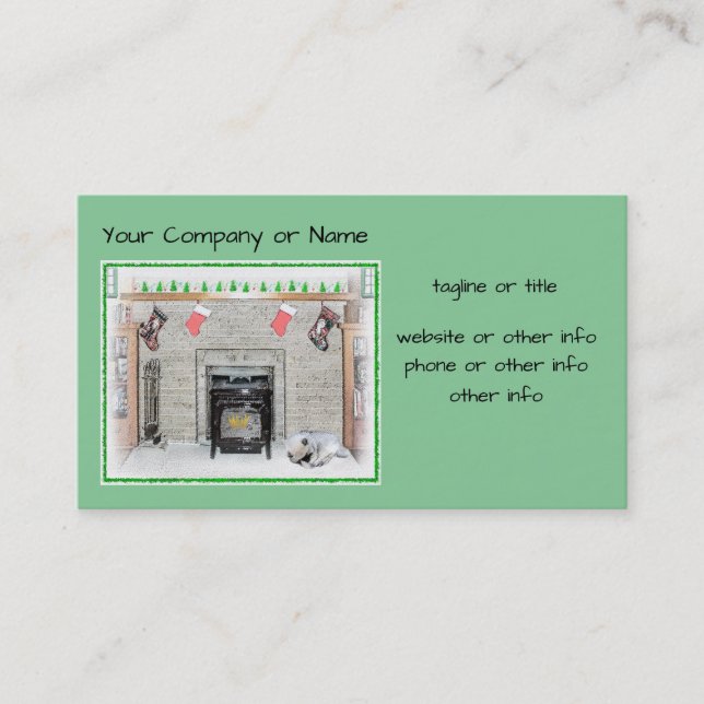 Carte De Visite Chien Chien Chien Chien Chien Chien Chien Chien Ch (Devant)