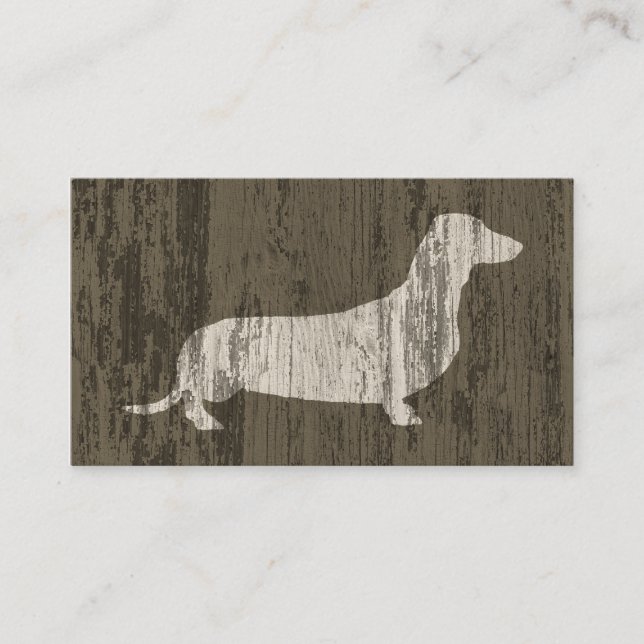 Carte De Visite Chien-chien de Weathered (Devant)