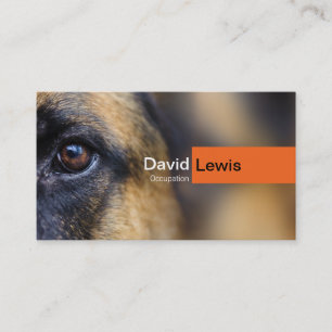 Carte De Visite Chien de berger allemand