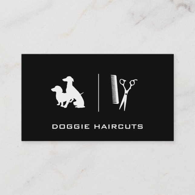 Carte De Visite Chien | Gros (Devant)