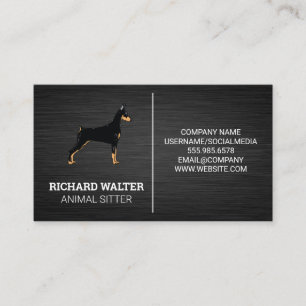 Carte De Visite Chien K9   Animal Sitter