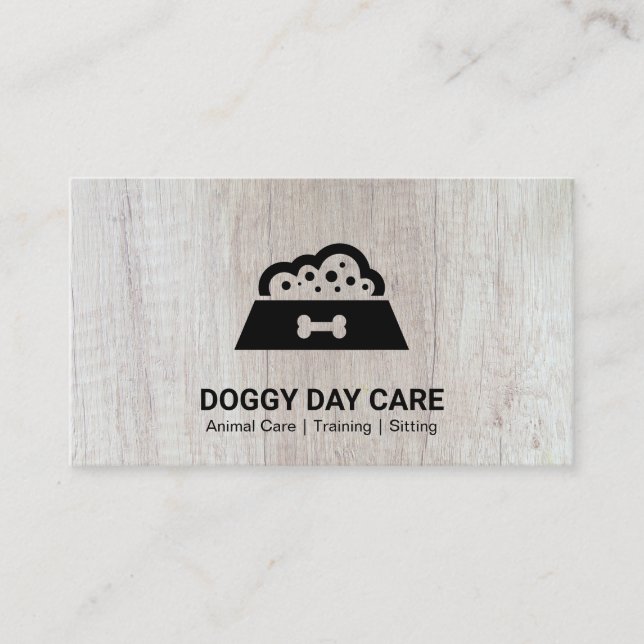 Carte De Visite Chien Sitter | Services animaux | Formateur (Devant)