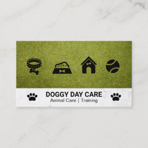 Carte De Visite Chien Sitter   Services animaux   Formateur