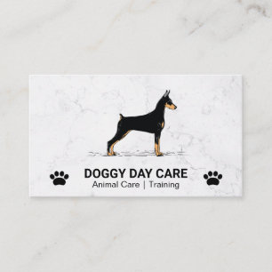 Carte De Visite Chien Sitter   Services animaux   K9