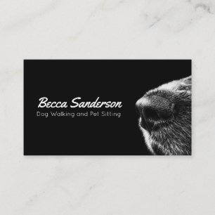 Carte De Visite Chien Walker, Groomer, Animateur, Animaux domestiq