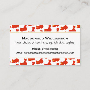 Carte De Visite CHINE Écriture chrétienne Jean 3:16