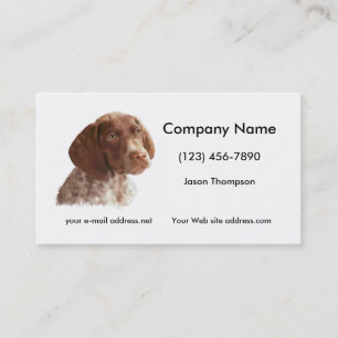 Carte De Visite Chiot à aire courte allemand