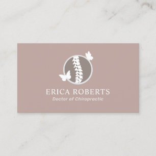 Carte De Visite Chiropracteur Chiropractor 