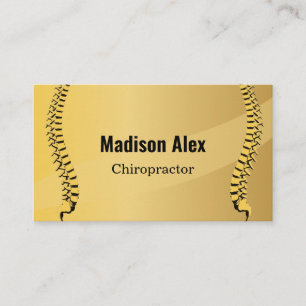 Carte De Visite Chiropracteur Spine Therapist