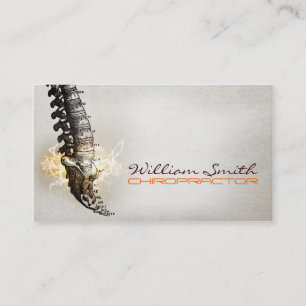 Carte De Visite Chiropractor Business Card