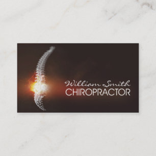 Carte De Visite Chiropractor Business Card