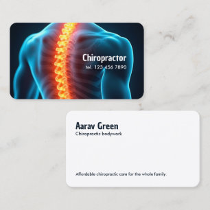 Carte De Visite Chiropraticien