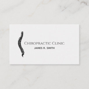 Carte De Visite Chiropraticien chiropratique moderne Santé cliniq