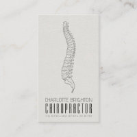 Chiropraticien De La Spine Anatomique