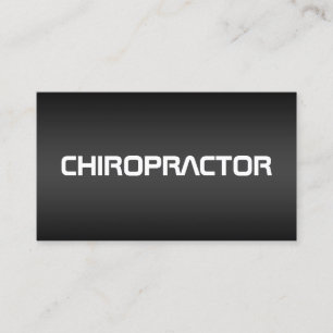 Carte De Visite Chiropratique