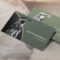 Chiropratique Chiropractor Spine Ajuster Sage Vert
