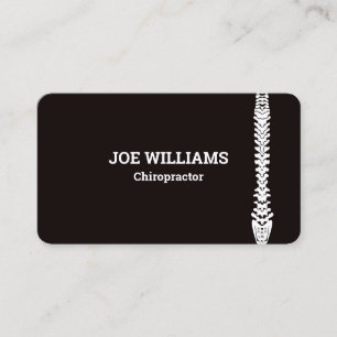 Carte De Visite Chiropratique Chiropraticien Massage Manuel Thérap