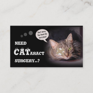 Carte De Visite Chirurgie de cataracte