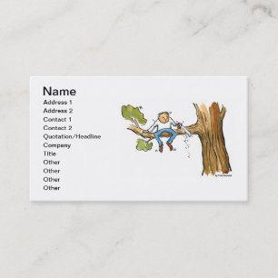 Carte De Visite chirurgien d'arbre