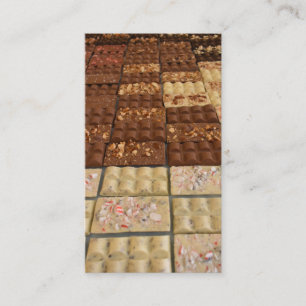 Carte De Visite Chocolatier Chocolatier Chocolatier Bar Chocolatie