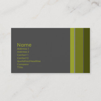 Carte De Visite Choisit •  No. 0011