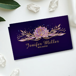 Carte De Visite Choku Rei Lotus Gold et Gentlemen Pastels