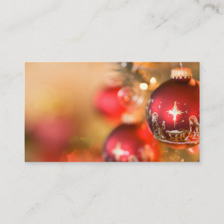 Carte De Visite Christmas Postcard