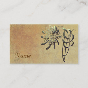 Carte De Visite Chrysanthème ornemental