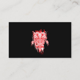 Carte De Visite Church Of Satan Venin All Hail Goat Satanic Baphom