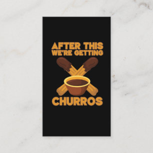 Carte De Visite Churros Cinco De Mayo pâtisserie-collation Churro